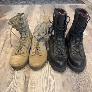 2 ITEMS: Work / Combat Boots